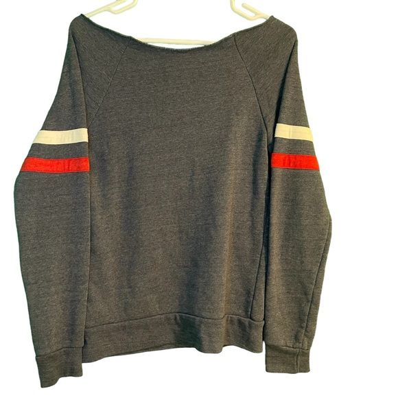 Arizona Wildcats BIG 12 Inaugural Year, Baby! Off Shoulder Bear Down Sweatshirt - Picture 3 of 5